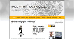 Desktop Screenshot of fingerprints4all.com